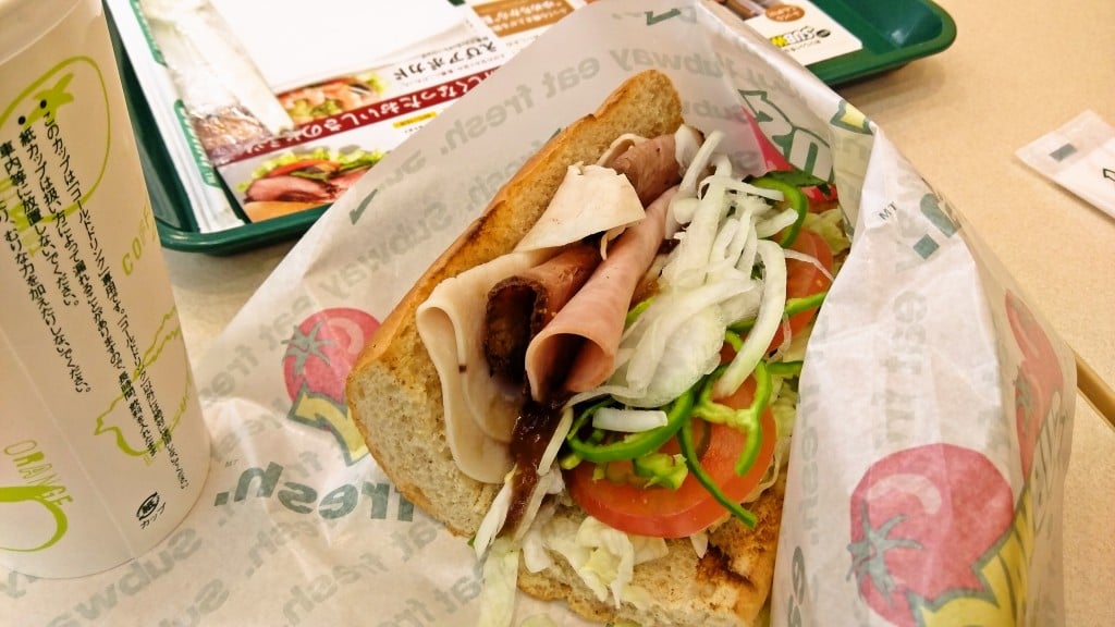 帰ってきたサンドイッチ ～ 富山市 サブウェイ富山黒瀬店