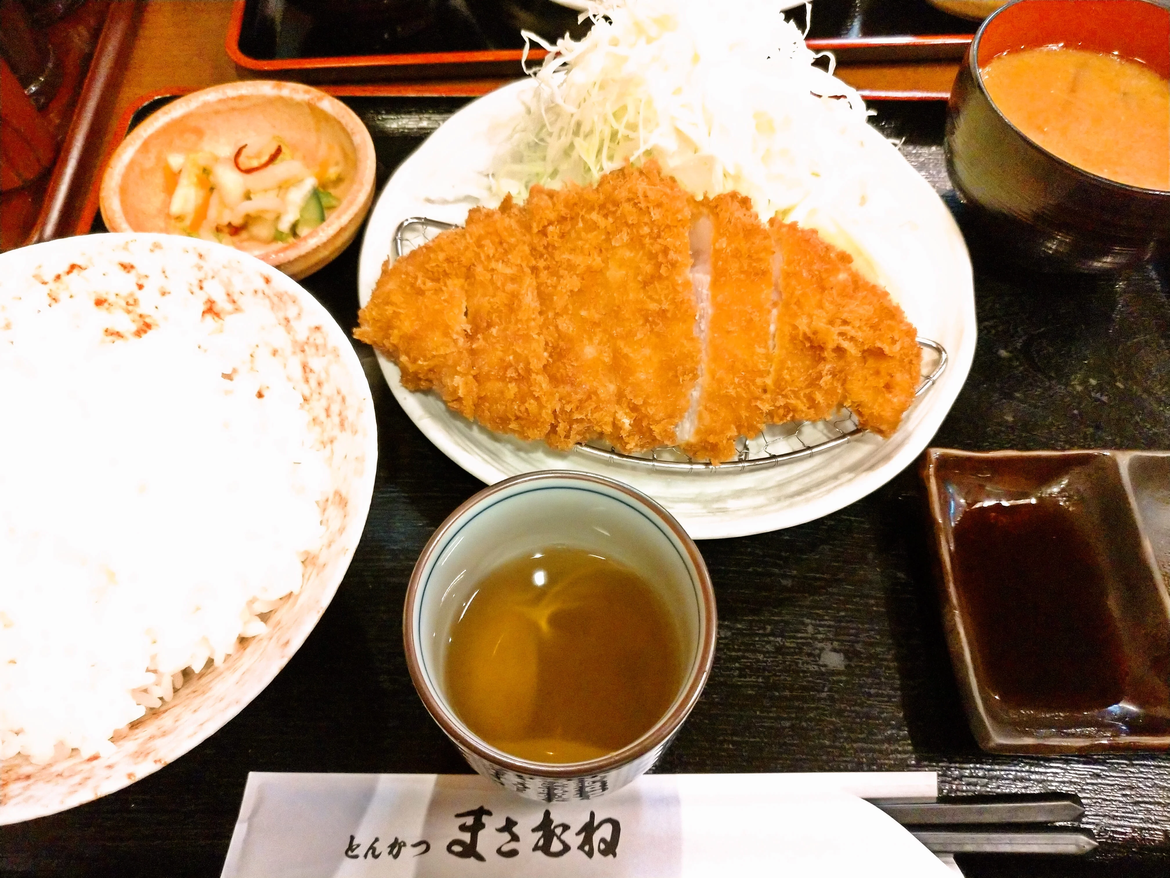 ミシュランにも載っている行列ができるとんかつ屋 ～ 赤坂 まさむね